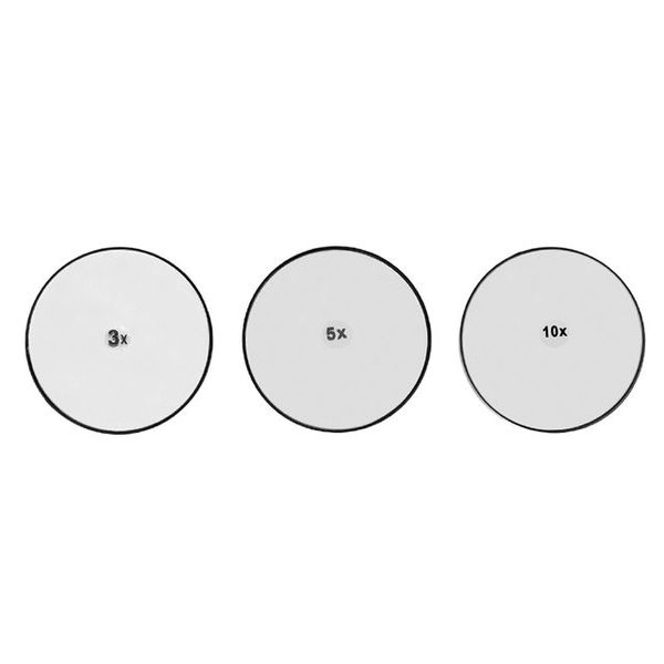 탁상거울 화장 거울 책상 탁상용 확대 흡착 확대경 붙 X ( 5매입 )