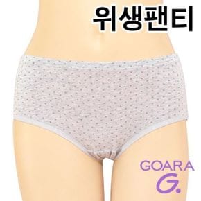 깔끔 안심 무형광 도트 면위생팬티1종 LPW003 _P055074610