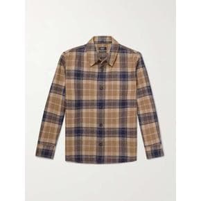 [해외배송] WOAPS-H02884 A.P.C 아페쎄 보비 체크 울블렌드 플란넬 셔츠 B0081381683