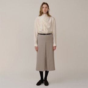 PF24 Isaac Wool Skirt Raw Stone