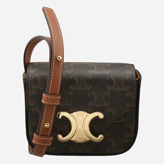 셀린느 [시흥점] 6S 10I512DQB 04LU 트리오페 미니 클로드 캔버스 크로스백 탄