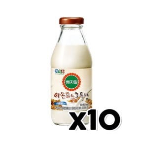 베지밀 아몬드와호두 두유 병음료 190ml x 10개