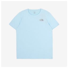 M 노스페이스키즈반팔티 UQA NT7UQ35U 키즈 리커버리 그래픽 반팔 A (PASTEL BLUE)