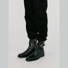 ZOOT Buckled Ankle Boots - Black