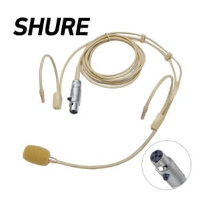 SHURE 호환 고급 헤드 마이크 연극 방송 공연 뮤지컬 무선 슈어 4핀 Beta35-S