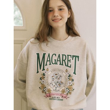 아워호프 Margaret Garden Sweatshirt - Oatmeal