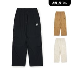 [코리아공식] [MLB] 여성 베이직 고프코어 카고 와이드 팬츠 (3 COLOR)