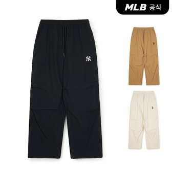 MLB [코리아공식] [MLB] 여성 베이직 고프코어 카고 와이드 팬츠 (3 COLOR)