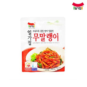  일미 일가집 쫄깃 무말랭이 180g 5개