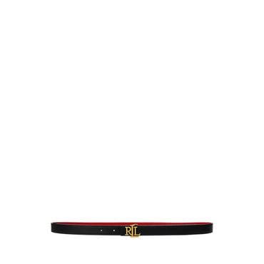 로렌 랄프 로렌 로고 리버시블 엠보싱 스키니 벨트(WALRBLT0F320244001)