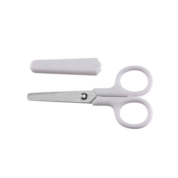 화이트 미니 가위