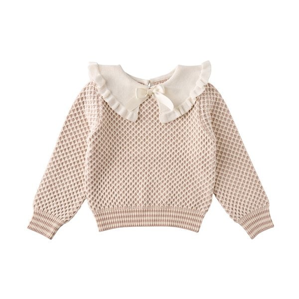 [여주점] 루즈페  -  프릴카라니트탑  7511930001