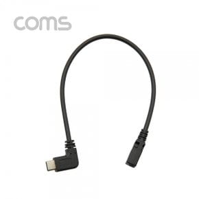 [BT590] Coms USB 3.1(Type C) (C M 꺾임/5P F), 25cm