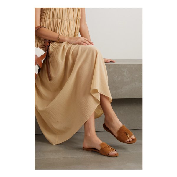 서머 참스 스웨이드 슬라이더 탠 브라운 1647597309765330