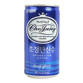 일화 초정탄산수 플레인 190ml 캔 2박스 60개