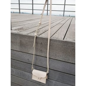 Leather Mini Bag _Cream