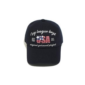 Ivyboy Lettering B.B Cap Navy