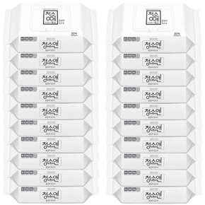 물걸레 청소포 20팩 600매 가구 바닥 먼지청소