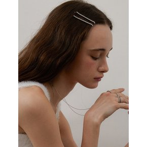 [2 SET] Minimal Cubic Hair Pin (L244MHA020)