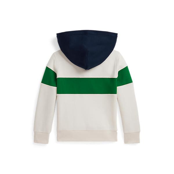 폴로 키즈 남아 2-7세 로고 플리스 럭비 후디(CWPOKNIB8021440100)