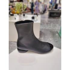 [제주점] 슈콤마보니Round toe ankle boots(black)DG3CW23521BLK