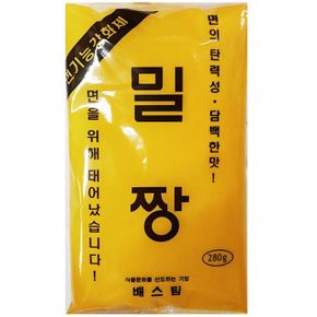 가루 밀가루 식자재 배스팀 면기능강화제 밀짱 업소용 280gx30