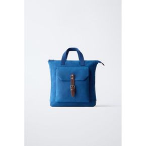 ZARA 자라 키즈 버클 포켓 백팩 가방 블루 1457830400 1457830 1397264