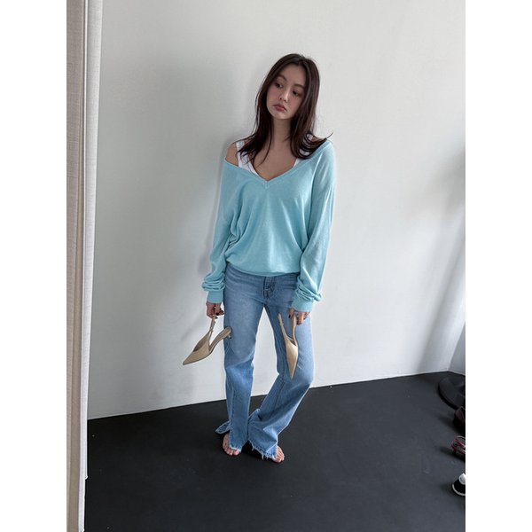 리넨 브이니트 소라