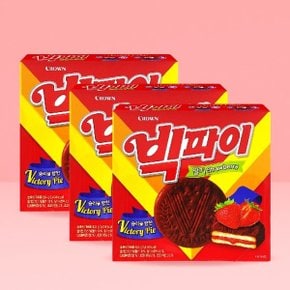 크라운 빅파이 324g x 3통 / 파이 과자 간식 디저트_