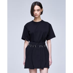 [파주점] [송지오우먼]송지오 컬렉션 모빌 미니 스커트 블랙 WH2SK780BK