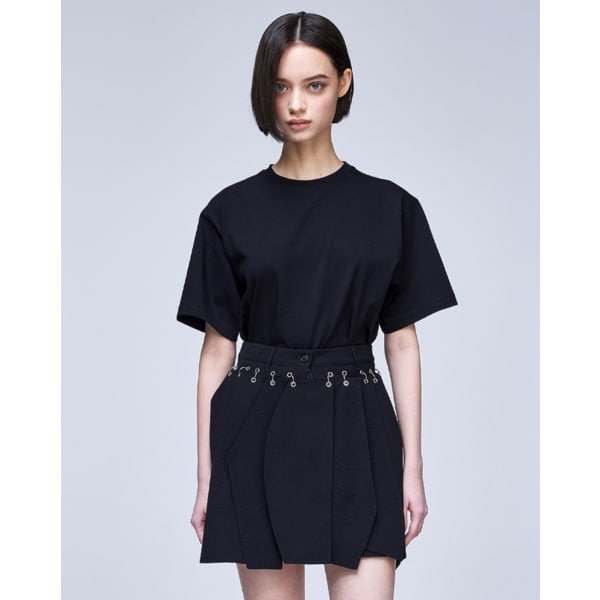 [파주점] [송지오우먼]송지오 컬렉션 모빌 미니 스커트 블랙 WH2SK780BK