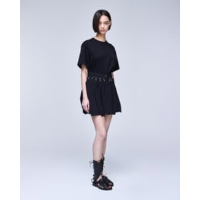 [파주점] [송지오우먼]송지오 컬렉션 모빌 미니 스커트 블랙 WH2SK780BK