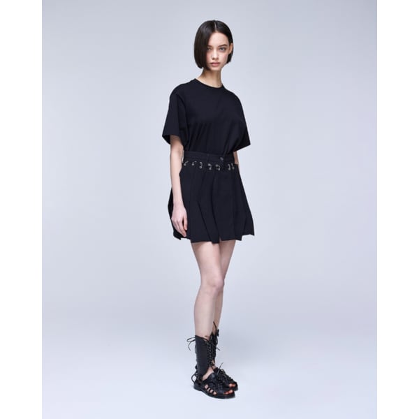 [파주점] [송지오우먼]송지오 컬렉션 모빌 미니 스커트 블랙 WH2SK780BK