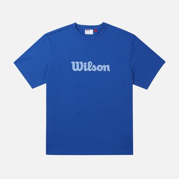윌슨 퓨어드라이 빅로고 티셔츠 UNI/BLU/W251003NTS31