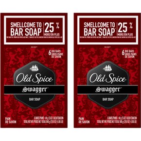 Old Spice 올드 스파이스 바 솝 141G 6개입 2박스 스웨거