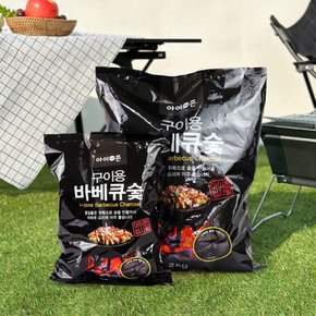 아이존 구이용 바베큐숯 700g x 10개 / 흑탄 펜션 고깃집