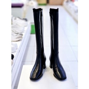 [파주점] 바바라 5CM 스웨이드 콤비 롱부츠 AAG855BK