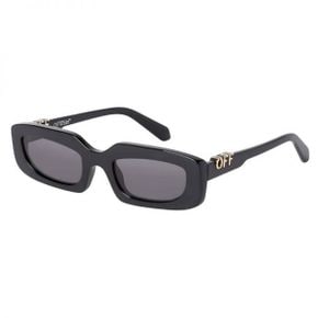Off-White RENTON 다크그레이 렉탱귤러 유니섹스 공용 선글라스 OERI13C 1007 52