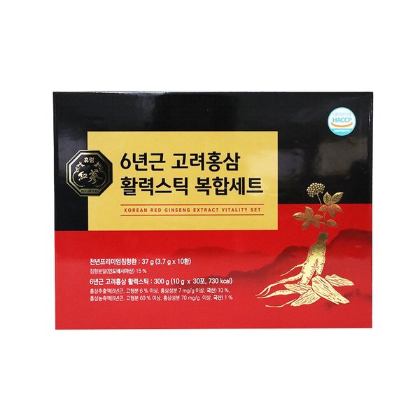 6년근 고려홍삼 활력스틱 복합세트