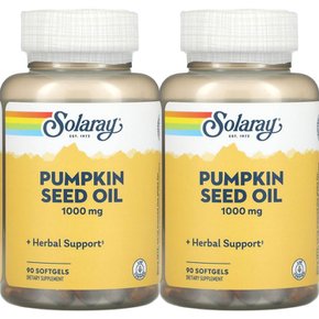 솔라레이 호박씨 오일 90 소프트젤 Solaray Pumpkin Seed Oil 2개