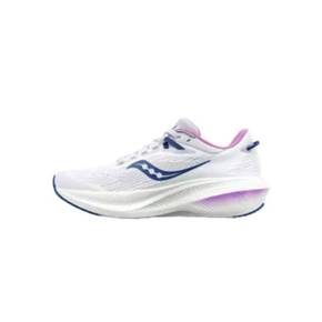 5037973 SAUCONY Womens Triumph 21 Sneaker Shoe In White/indigo