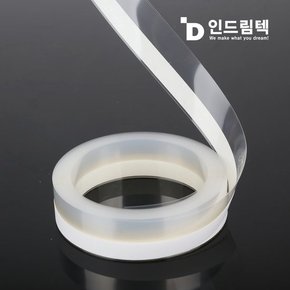 인드림텍 문틈 외풍차단 투명 문풍지 26M