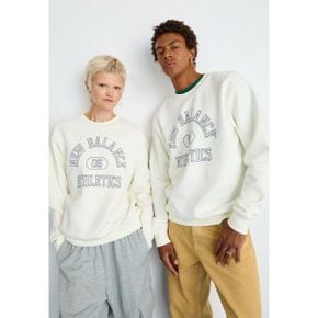 5142958 New Balance GRAPHIC CREW UNI - Sweatshirt sea salt