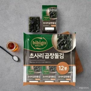 CJ제일제당 [비비고] 초사리곱창돌김 (5g*12봉)