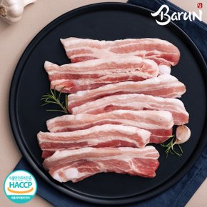 참바른한돈 프리미엄 국내산 냉장 삼겹살 2kg(구이용) / 바른재료 바른위생
