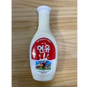 서강 연유 500g 토핑 빙수 카페 시럽 화채