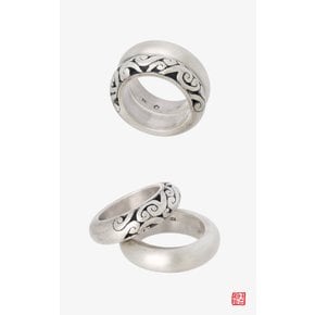 [NASCHENKA] 우리가락 서정시 _ 은쌍가락지 _Korea ring K jewelry