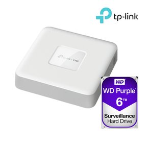 티피링크 VIGI NVR1104H-4P+6TB HDD 4채널 POE NVR 녹화기 세트