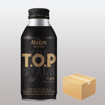  TOP 티오피 더블랙 380ml x 24캔