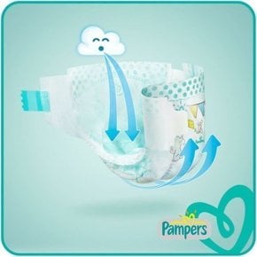 [3세트]유럽산 베이비드라이 기저귀  팬티 3 4 5 6 7 단계 pampers 바우처 팬티7단계